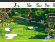 Tablet Screenshot of myrtlebeachgolfvacations.com